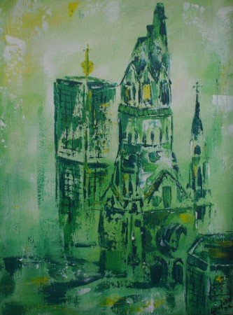 Gedächniskirche / 30 cm x 40 cm Gedächniskirche / 30 cm x 40 cm